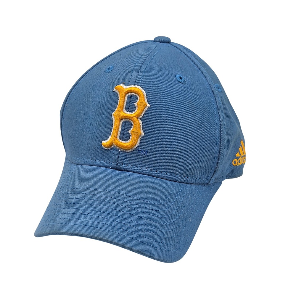 UCLA Bruins Hat Mens Blue Gold Embroidered B Logo Adidas Adjustable Baseball Cap